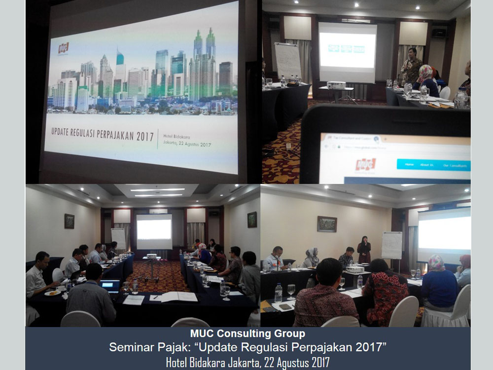 MUC Gelar Seminar Tax Update 2017 di Hotel Bidakara